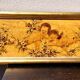 Vintage Venetian fresco, headboard, baroque art