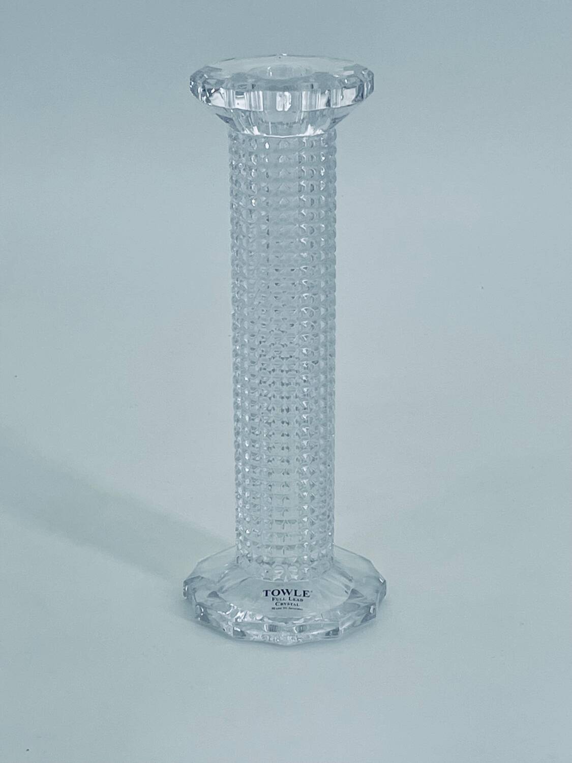 Crystal candle holder
