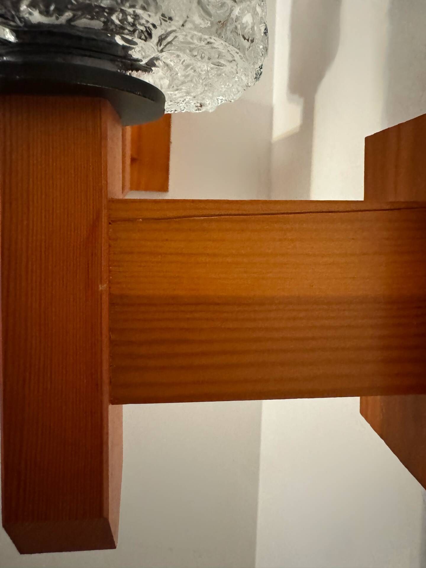 Appliques IKEA pin massif années 80