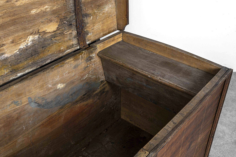 Old wooden chest