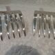 Christofle Concorde silver-plated fish serving fork