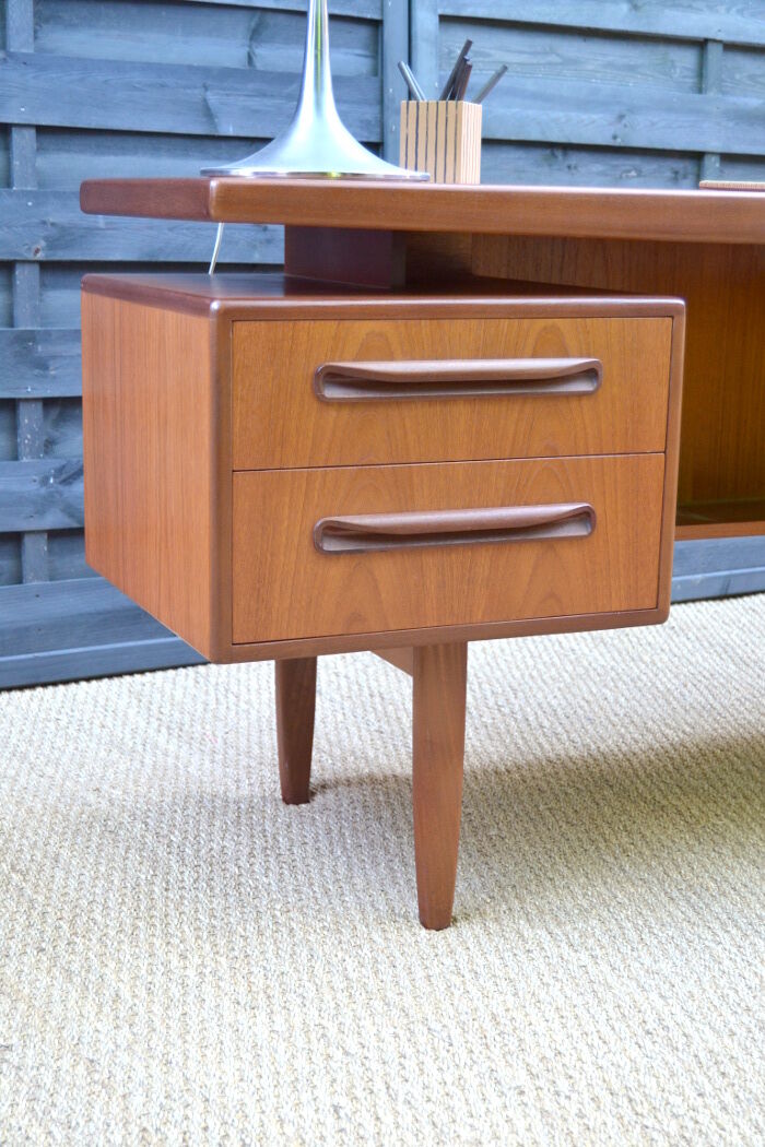 By G-Plan teak desk