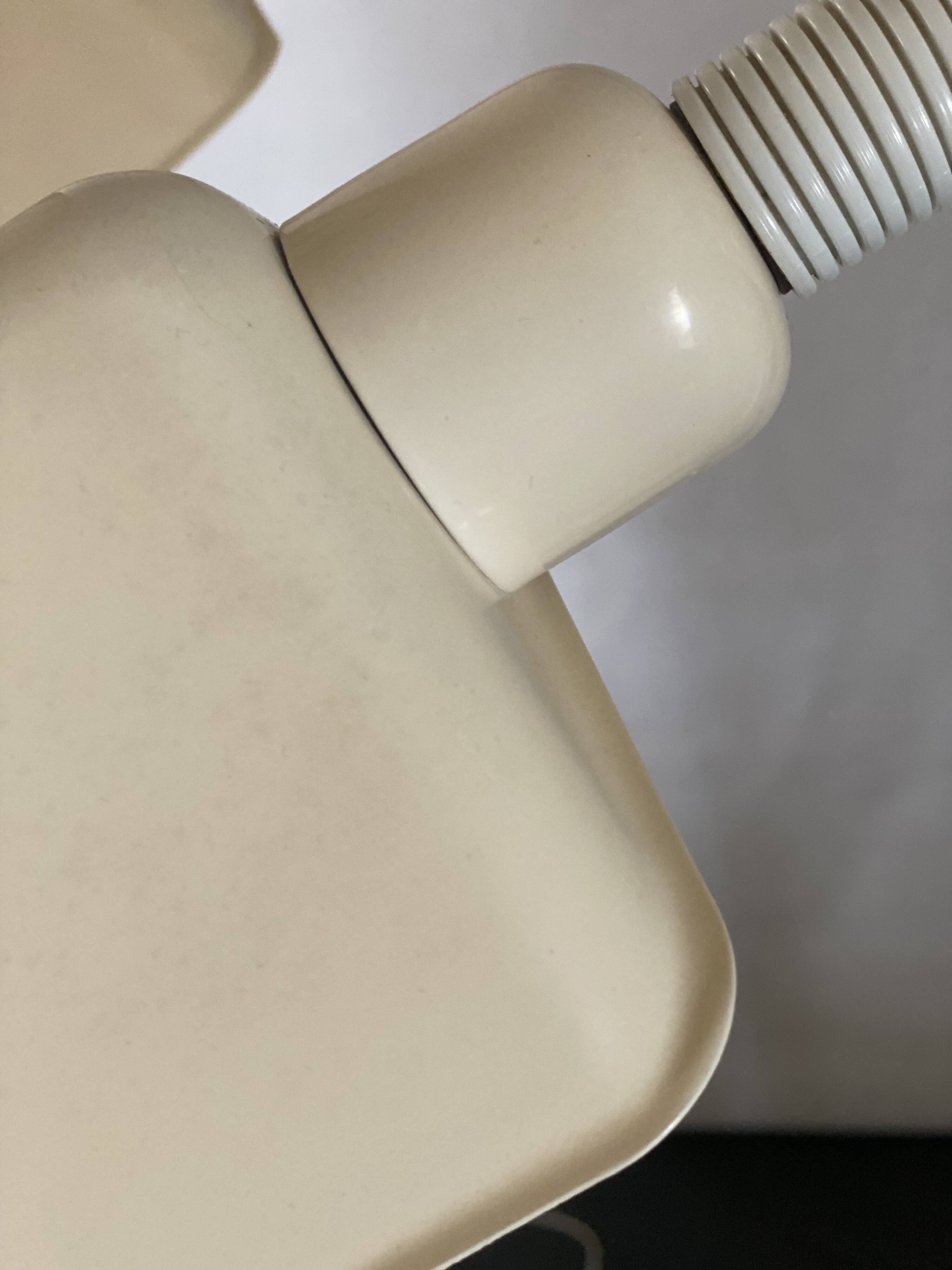 Paire de lampadaires vintage Space Age