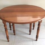 Round modular cabinetmaker's table 1970-80