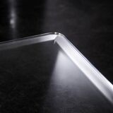 Vintage Mid-Century Italian Modern Glass Coffee Tables, 1960s, Set of 2