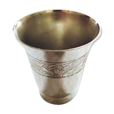 Timbale silver metal - animal décor