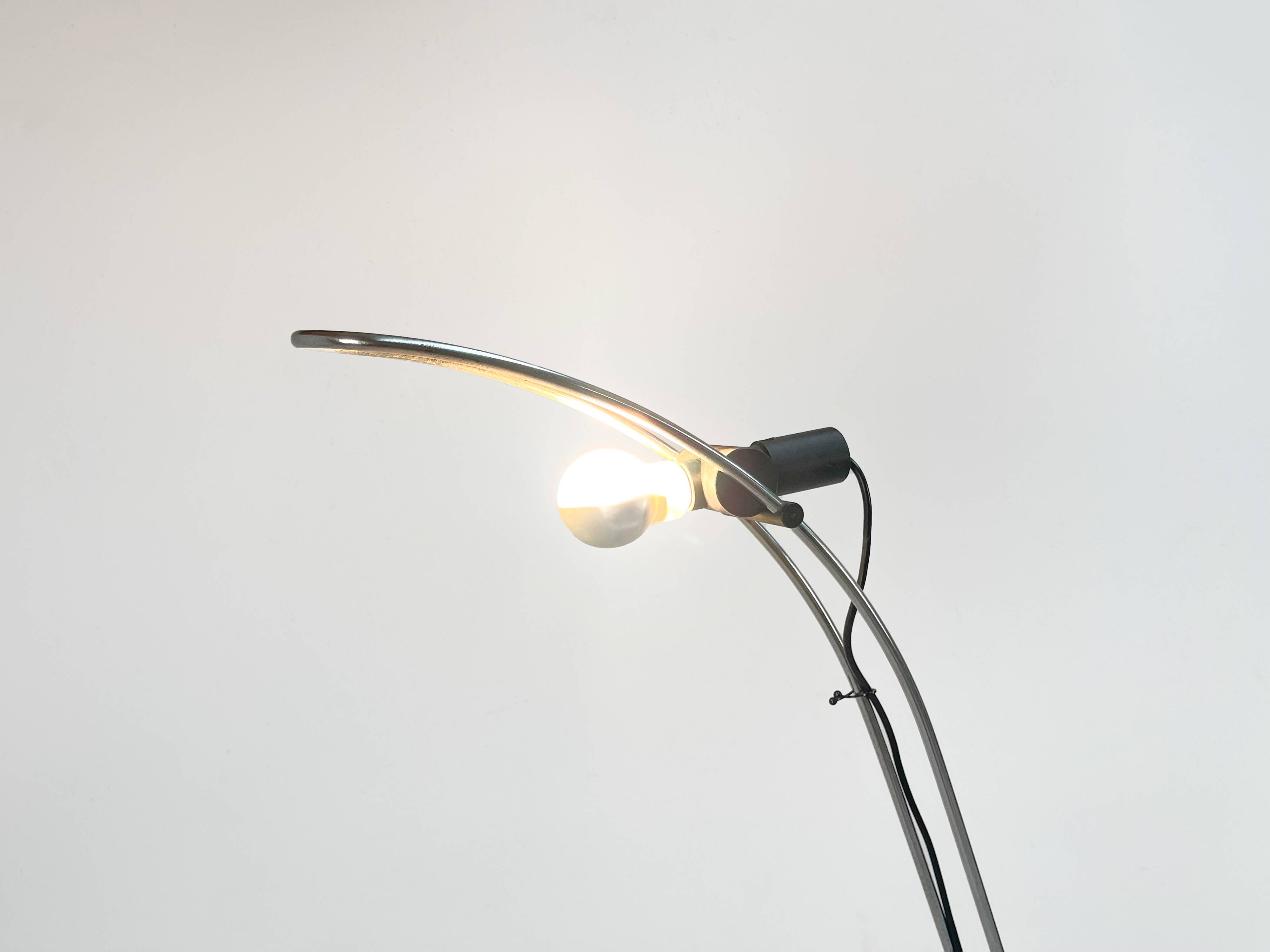 Vintage italian floor lamp, 1980s