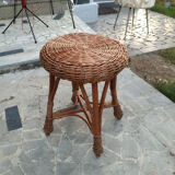 Braided Wicker stool