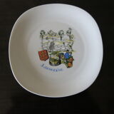 7 berry high porcelain cheese plates