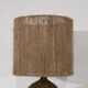 Pyrite stone lamp with rope, 1960