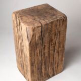 End of sofa / bedside table in solid oak