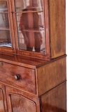 Victorian mahogany secretary bookcase