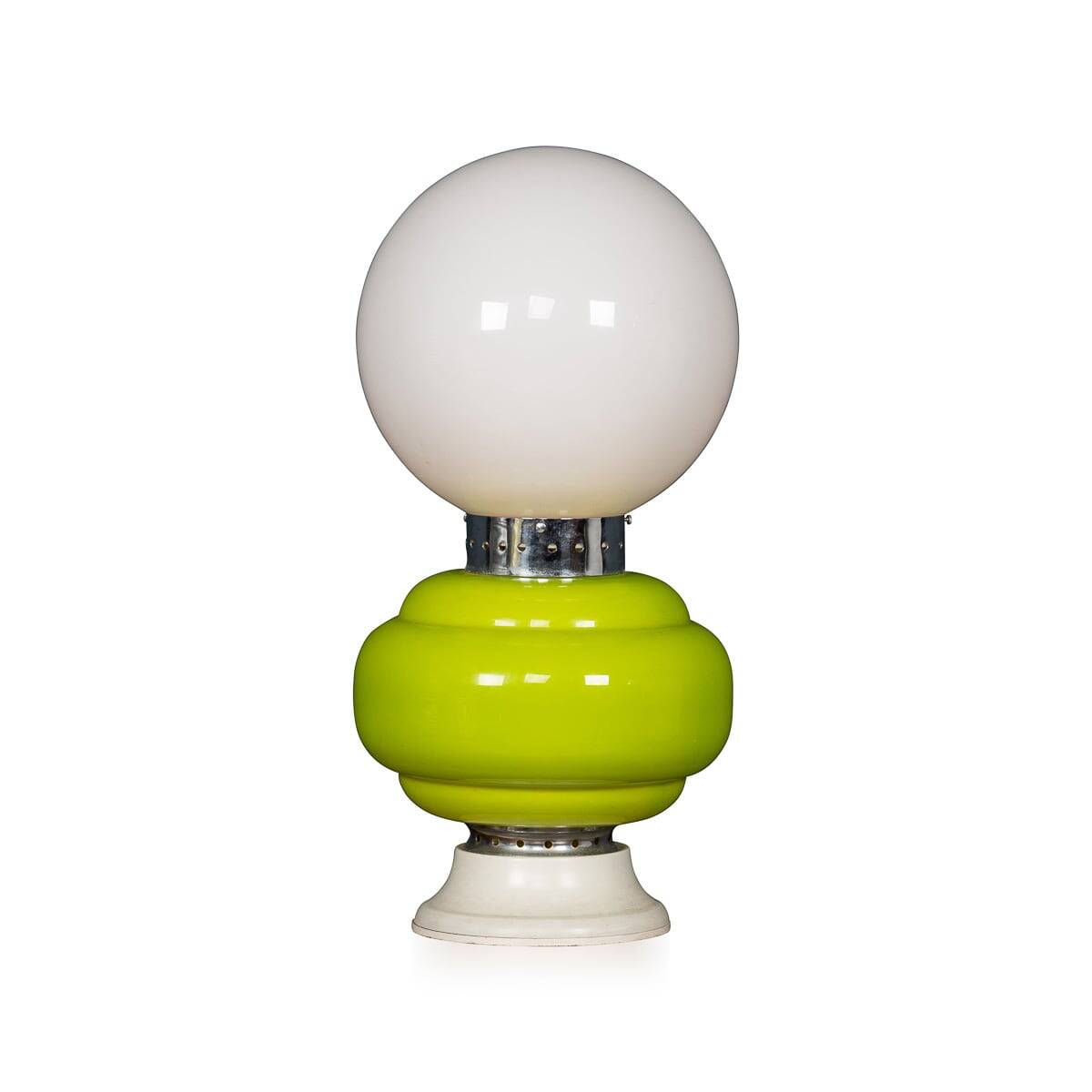 20thc italian table lamp by carlo nason for mazzega, made in murano c.1970