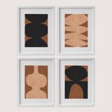4 Framed Paintings