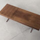 German rosewood adjustable table from e.m.ü, 1960s