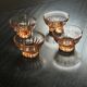 1950s pink glass