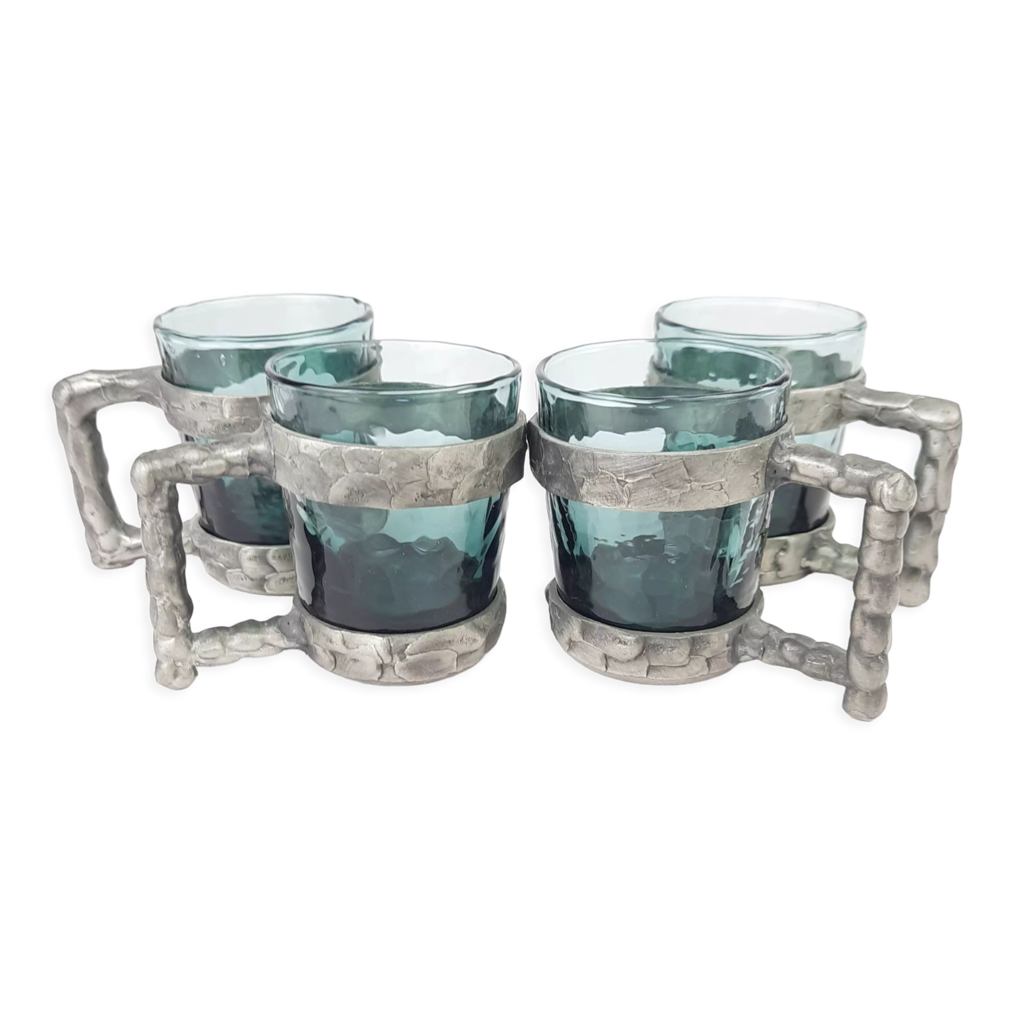 Lot De 4 Verres à Shot WWF The Rock 1998 - Vintage - Neufs Dans Boîte WWE