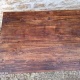 Farmhouse table with one drawer