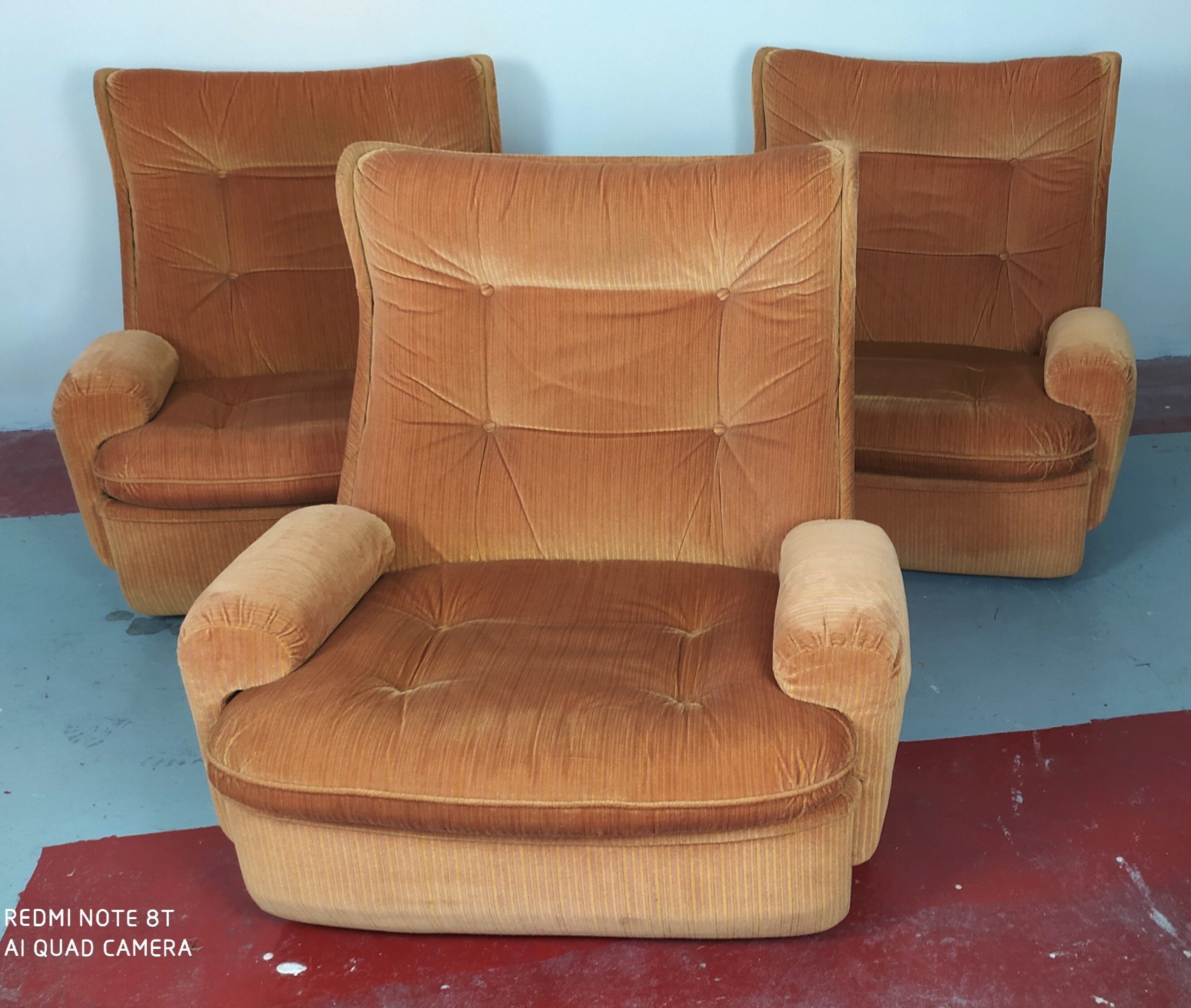 Vintage lounge by Michel Cadestin, Airborne