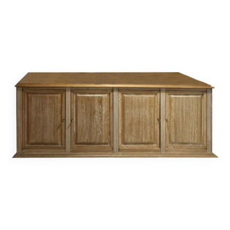 Solid oak sideboard made in France Alexi Paoutoff