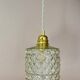 Suspension globe vintage en verre (GEO1)