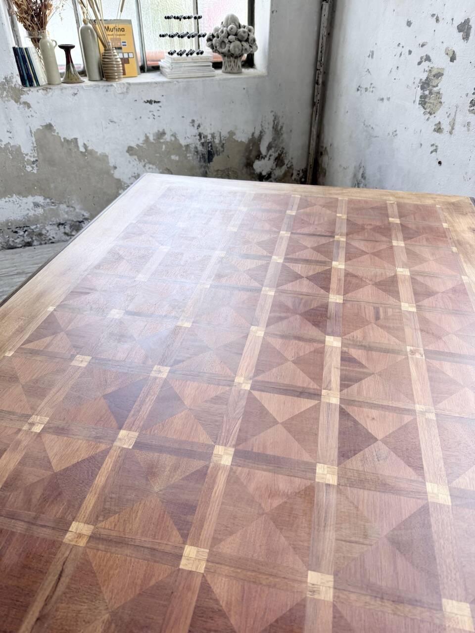 Oak table in Louis XIV style 1900