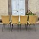 Série de 4 chaises Colette Gueden 1950 vintage