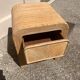 Vintage rattan bedside table from the 70s/80s