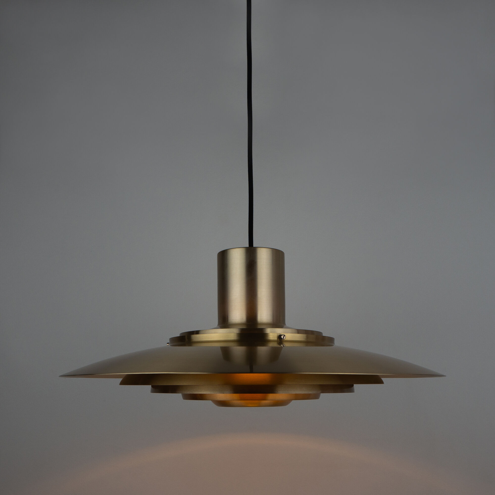 Danish pendant lamp P376 by Fabricius and Kastholm, Nordisk Solar, 1964