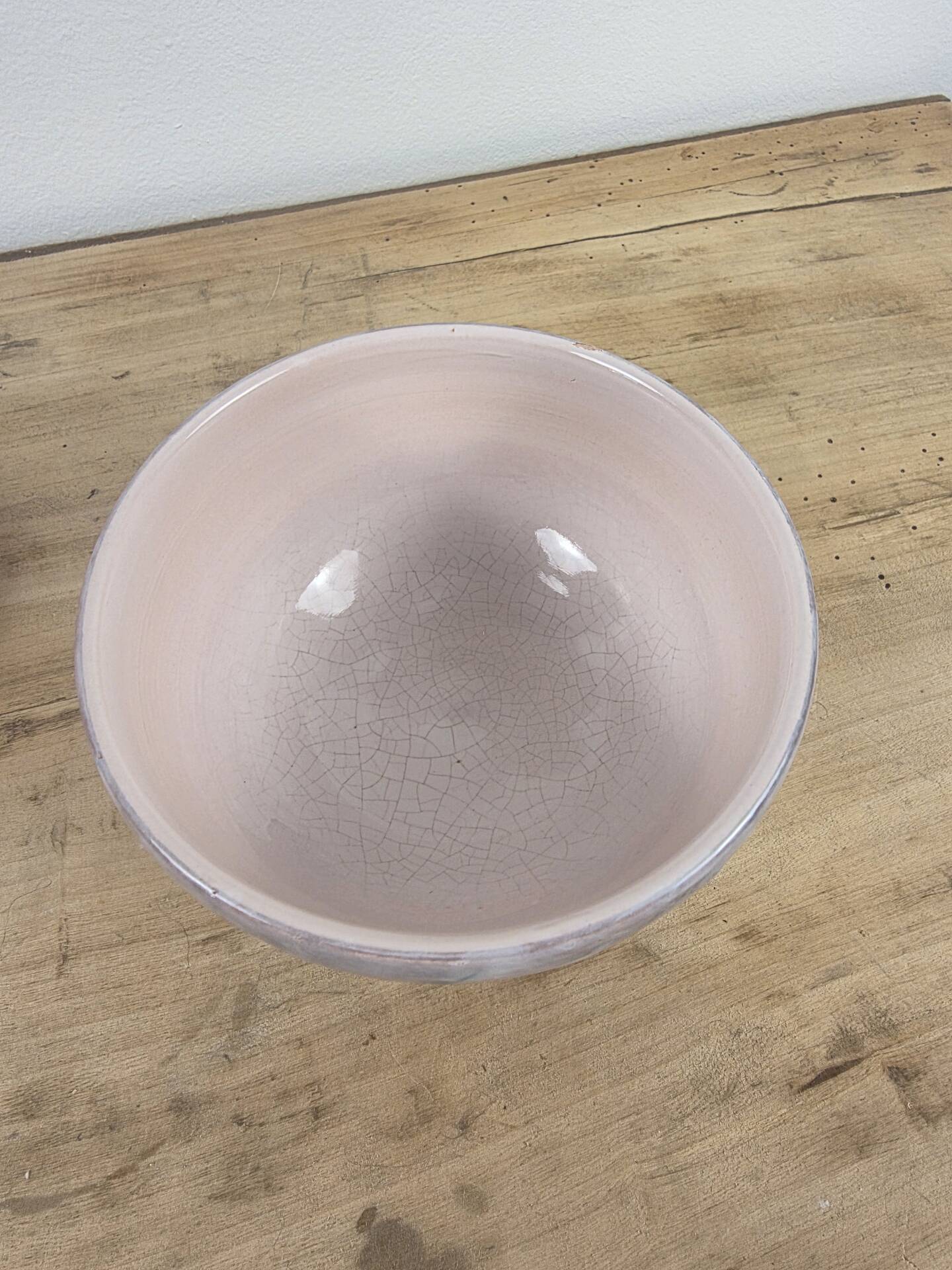 Cup on a stand and frying pan manufacture Le Brescon (Vallauris)