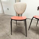 Pair of restored formica chairs 70