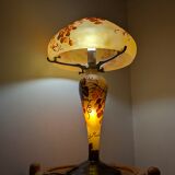 Lampe La Rochère style Art Nouveau Pâte de Verre