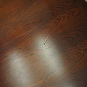 Round rosewood table, Danish design, 1970s, manufacturer: Omann Jun