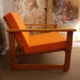 Pair of cubic armchairs