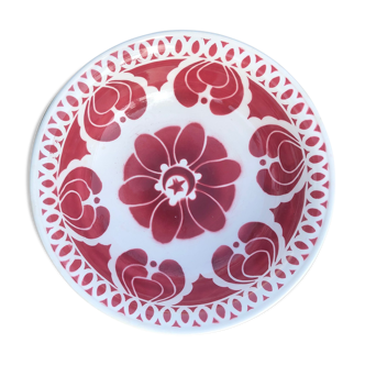 Vintage red dish