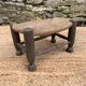 Tabouret bois et paille