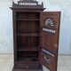 Breton style bonnetière wardrobe in natural wood