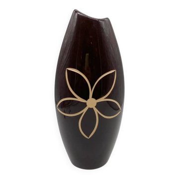 “Flower” vase / glazed ceramic – 1970s