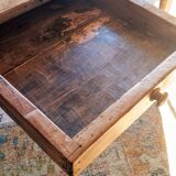 Farmhouse table dating from the end of the 19th century