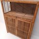 Buffet rotin vintage