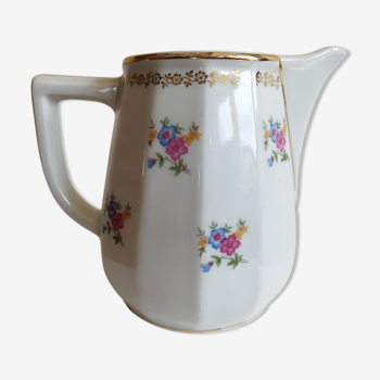 Old porcelain pitcher