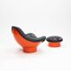 Rodica armchairs by Mario Brunu for Comfort, Italy, 1960s, set of 2