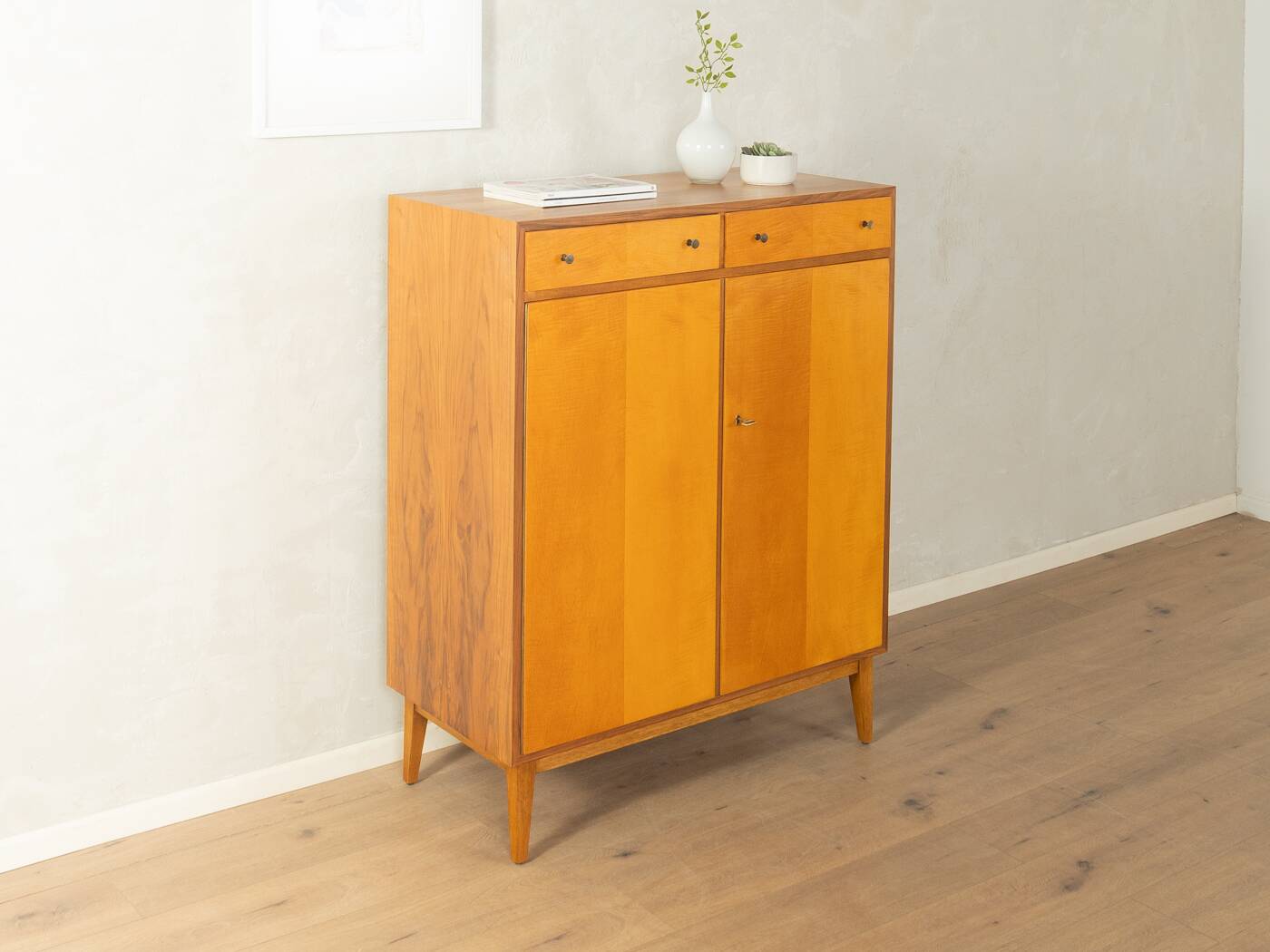 WK Möbel | Helmut Magg highboard, walnut and ash, 1950s