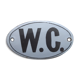 Sign WC