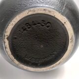 Black and Teal Fat Lava Ceramic Vase Multi-Color 484-30 Scheurich WGP