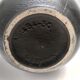 Black and Teal Fat Lava Ceramic Vase Multi-Color 484-30 Scheurich WGP