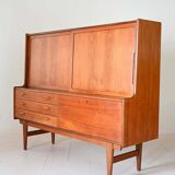 1960s Scandinavian Teak Sideboard Cabinet