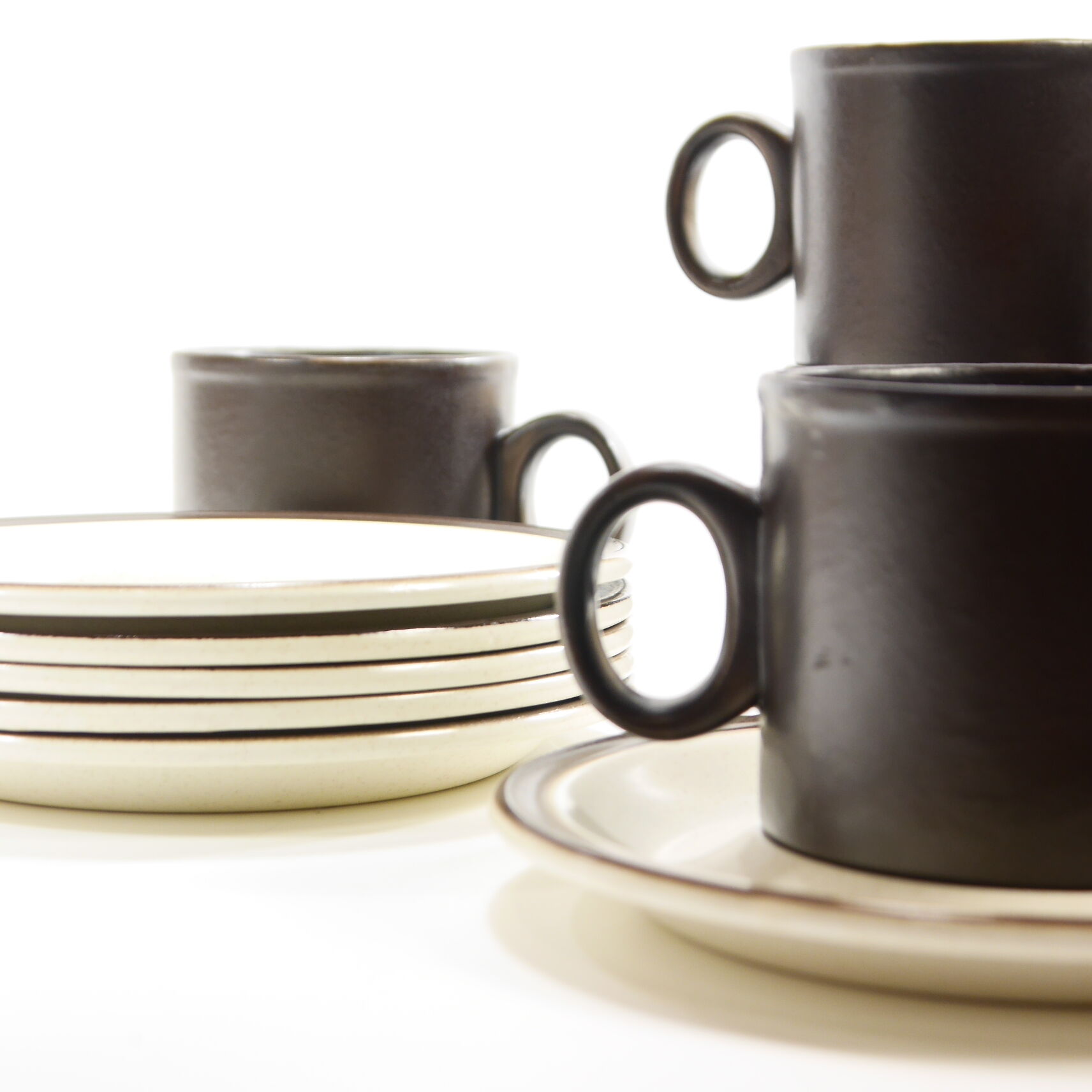 The 1970s Staffordshire coffee service