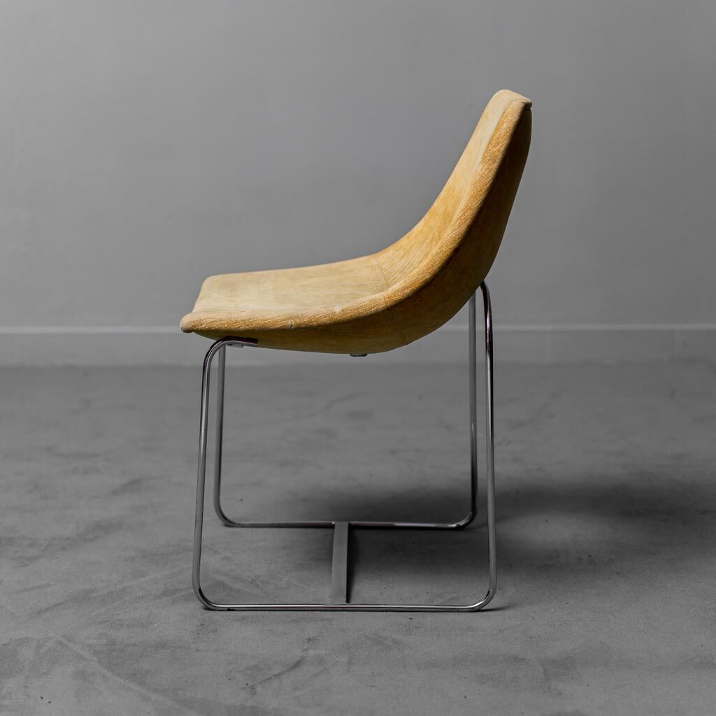 Velvet chair reler saporiti augusto bozzi year 1968