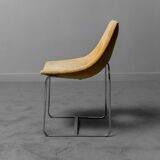Velvet chair reler saporiti augusto bozzi year 1968